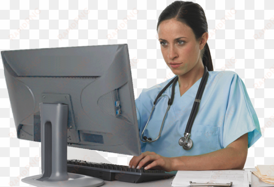 what meaningful use means to nurses - nurse using computer