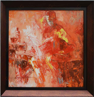 what - oil painting
