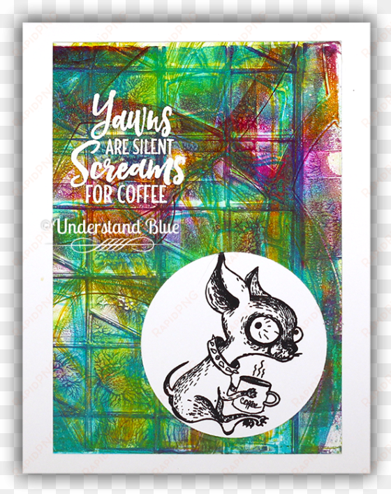 What The Froth Card By Understand Blue - Donkey transparent png image