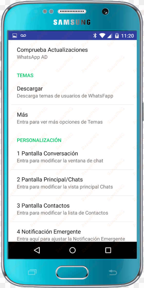 Whatsapp Ad V4 [stock Emoji] - Smartphone transparent png image
