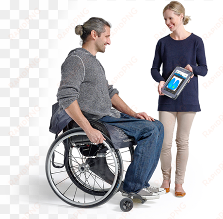 wheelchair vector - person in wheelchair png