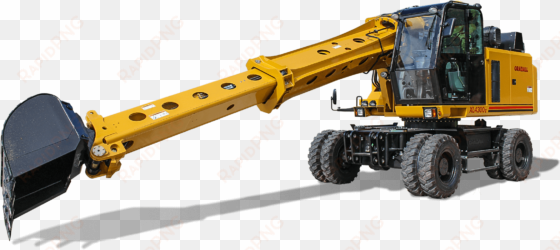 wheeled thumbnail image - excavator