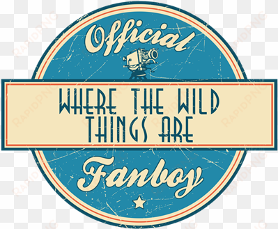 where the wild things are - offical the duff fanboy square car magnet 3" x 3"