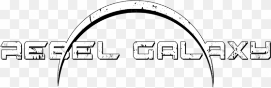 while there were many games in space-themed settings - rebel galaxy game logo