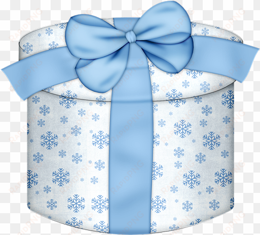 White And Blue Gift Box Png Gallery - Gift Blue Clipart transparent png image