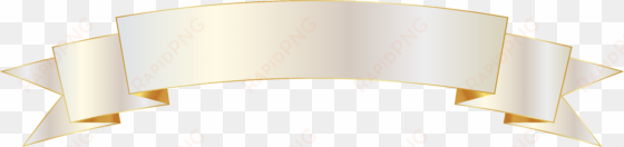 white and gold banner png image gallery yopriceville - portable network graphics
