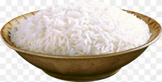 white basmati jasmine transprent - cooked rice