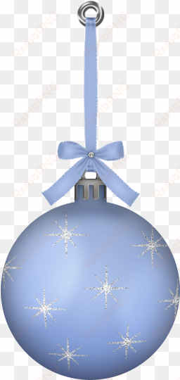 white blue hanging christmas ball ornament png clipart - blue christmas ball ornaments png