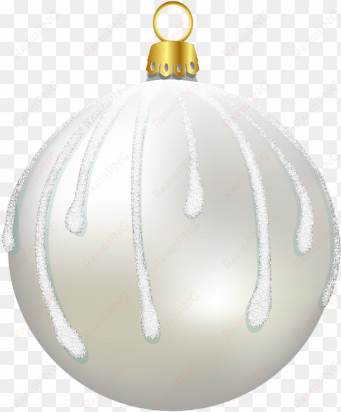 white christmas ornaments, gold ornaments, christmas - christmas white ornament png
