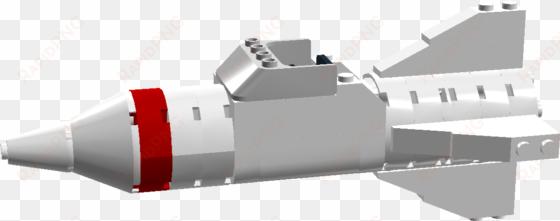 White Classic Rocket - Wiki transparent png image