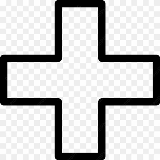 white cross png - small white cross icon