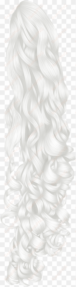 white curly pony tail by ~hellonlegs on deviantart - blond