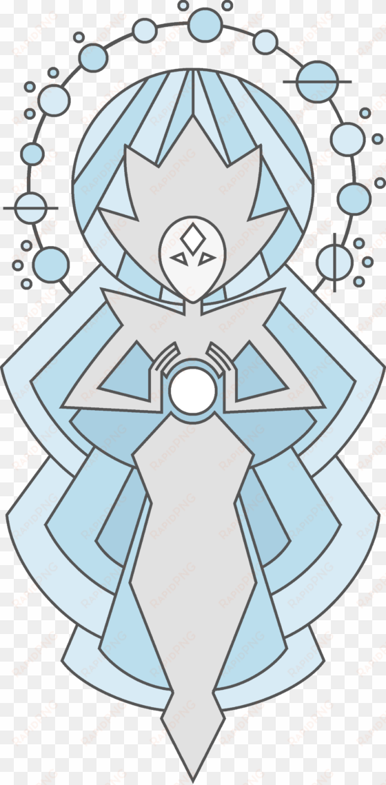 white diamond - steven universe white diamond mural