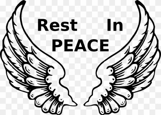 white dove clipart rest in peace - rest in peace png