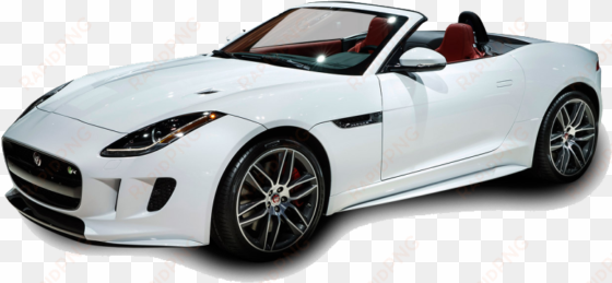 white jaguar f type car png image hd wallpaper download - car images hd png