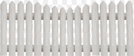 white picket fence png - white garden fence png