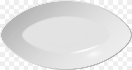 white plate png clip art - transparent background white plate