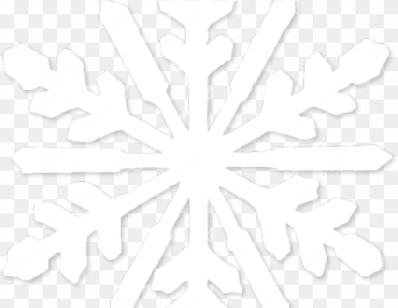 white snowflake png transparent