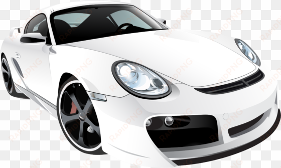 white sport car png - super cars no background