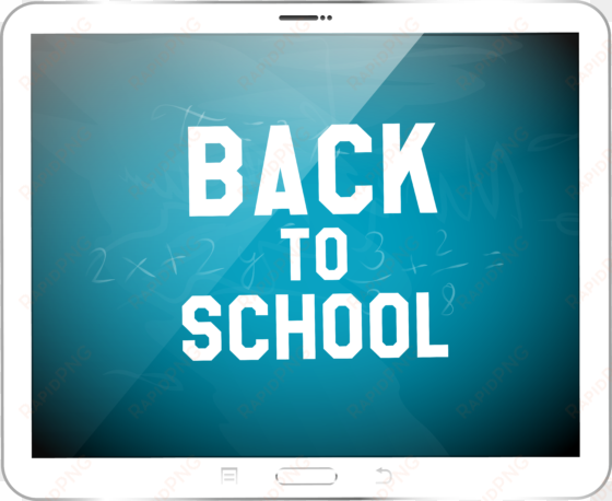 white tablet back to school - led-backlit lcd display