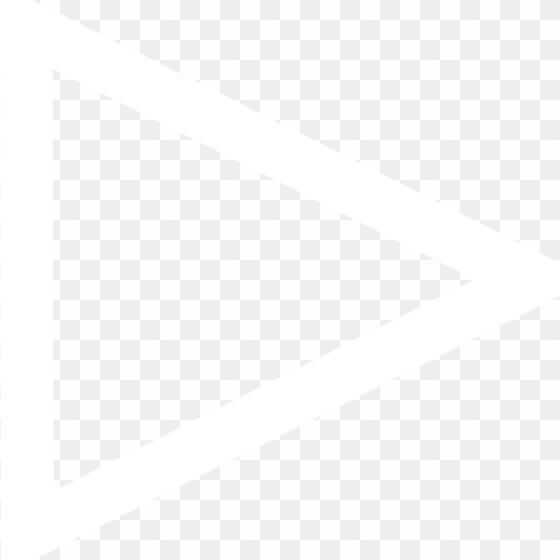 white triangle png - white triangle outline transparent background