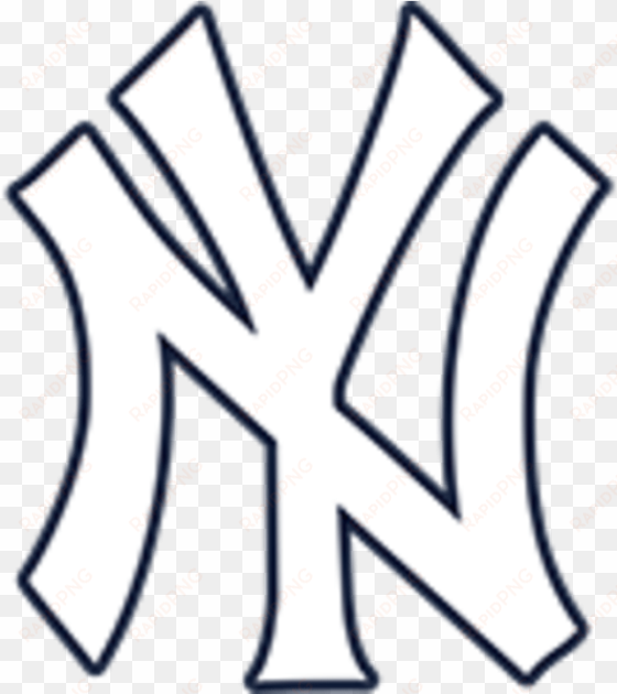 white yankees logo 4 by erin - new york yankees