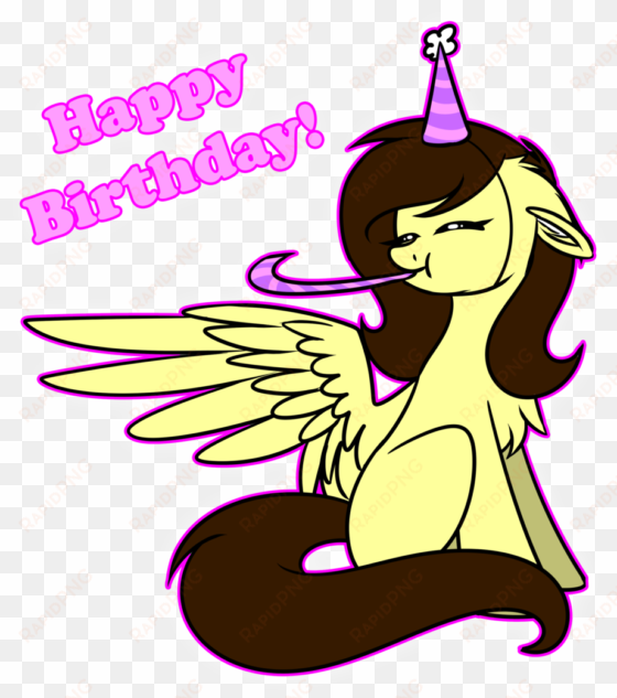 whitehershey, female, happy birthday, hat, mare, oc, - party hat