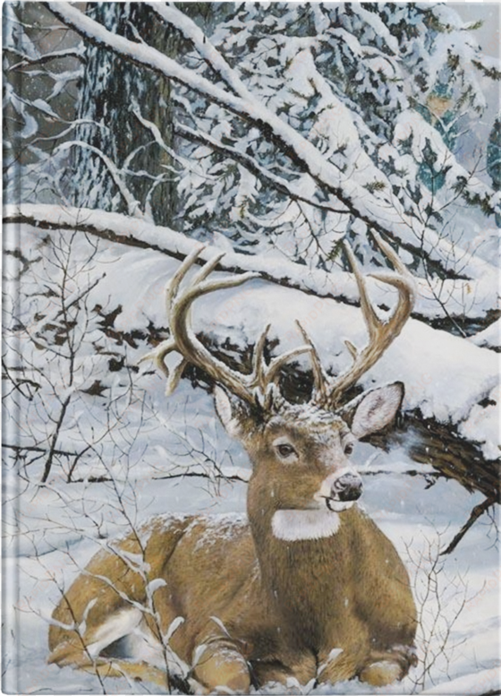 whitetail deer hardcover journal - the huntsman
