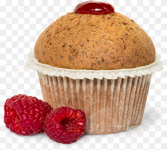 whole muffin stuffed raspberry - raspberry muffin png