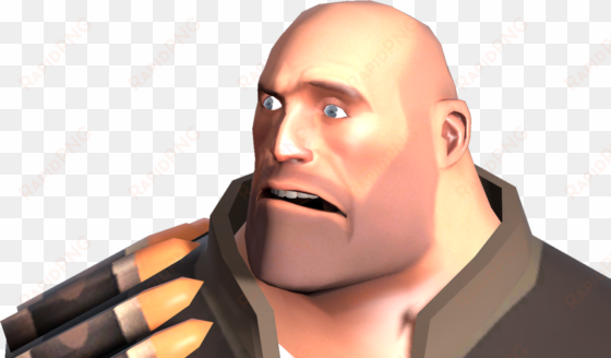 why are people so shocked about this there are so many - tf2 heavy face png