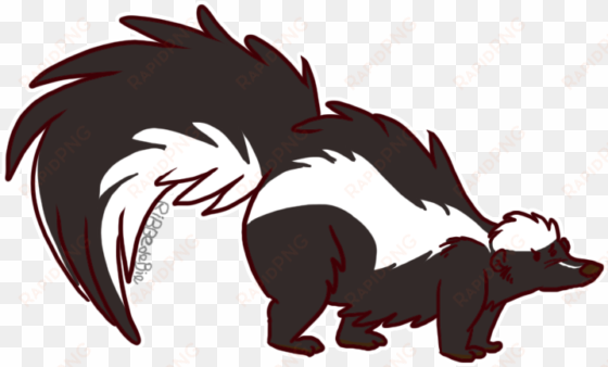 Why I Like Skunks - Drawing transparent png image