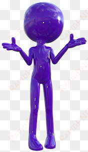 Why What Question Ask Purple Man 3d Why Wh - Bitter Baby Daddy transparent png image