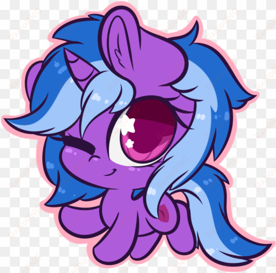 wickedsilly, chibi, cute, cutie mark, female, giant - cute unicorn eyes no background