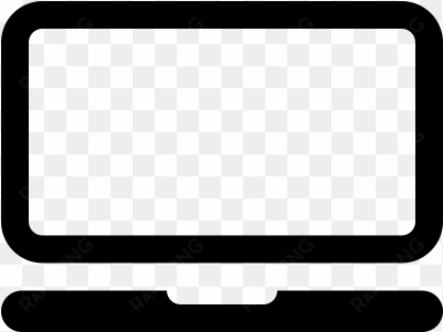 wide flat screen laptop vector - laptop logo