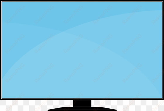wide screen tv vector and png free download - led-backlit lcd display