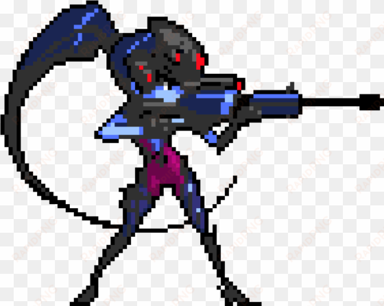 widowmaker - overwatch pixel spray widowmaker