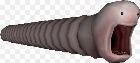 wii spongebob squarepants creature - alaskan bull worm png