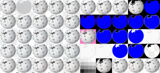 wikipedia logo v2 4bpp no pixel art making of - wikipedia