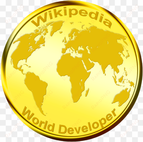 wikipedia world development award - world map