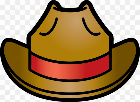 wild west clipart big hat - silly hats clip art