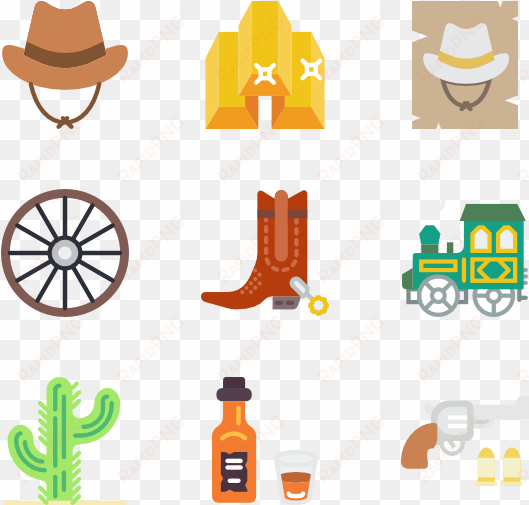 wild west collection - western icon