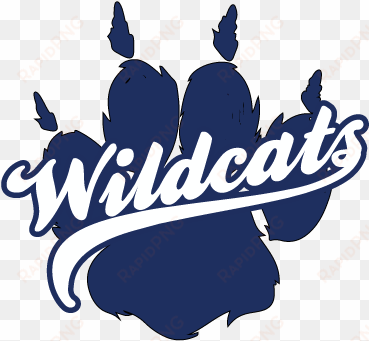 wildcat paw print - wildcat paw print logo