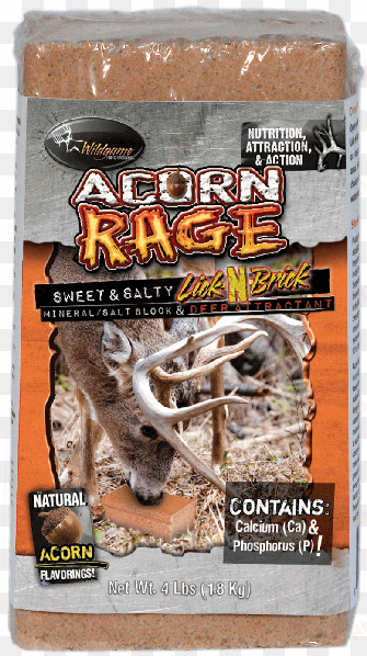 wildgame innovations acorn rage salt block deer attractant - wildgame apple crush salt block