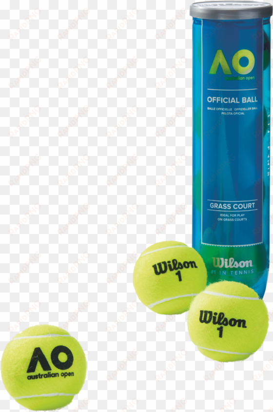 wilson ao tennis balls - wilson australian open grass court tennis balls - can