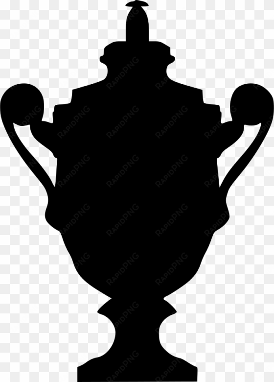 wimbledon trophy prize championship tennis award cup - teapot silhouette clip art