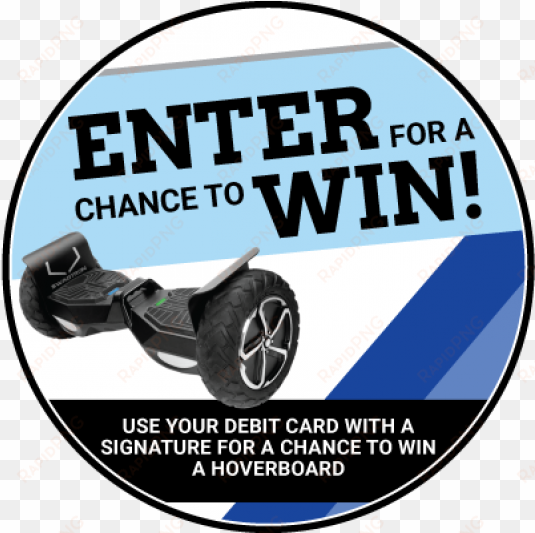 win a hoverboard - swagtron t6 all-terrain self-balancing scooter - black