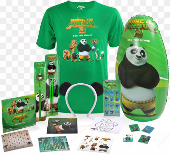 win a kung fu panda 3 prize bundle - panda