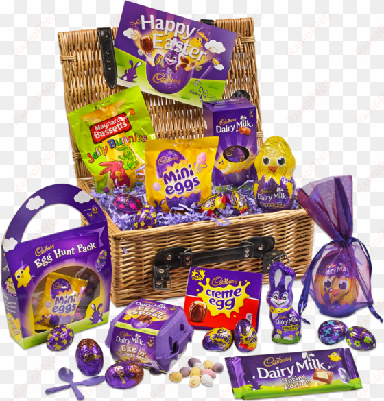 win an easter hamper - cadbury easter sharing basket