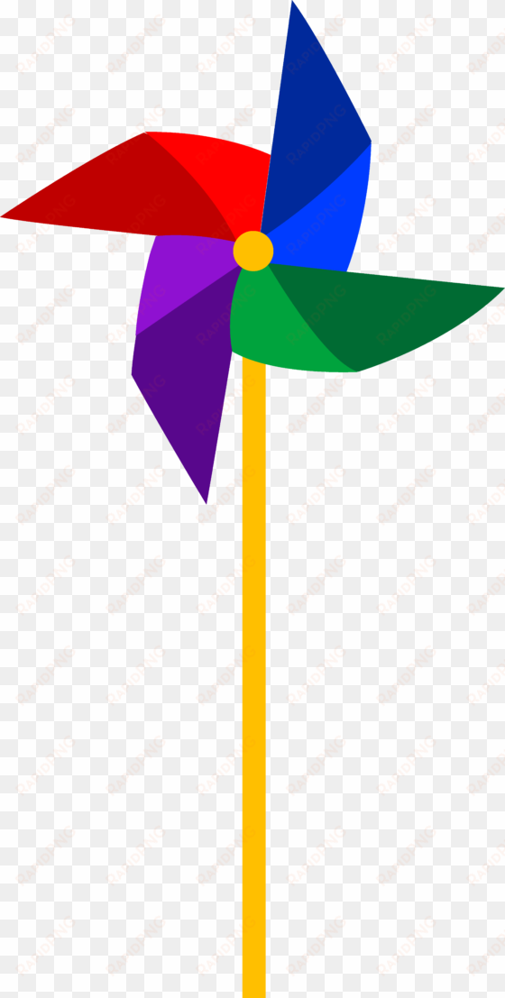 windmill clipart colourful - pinwheel clipart