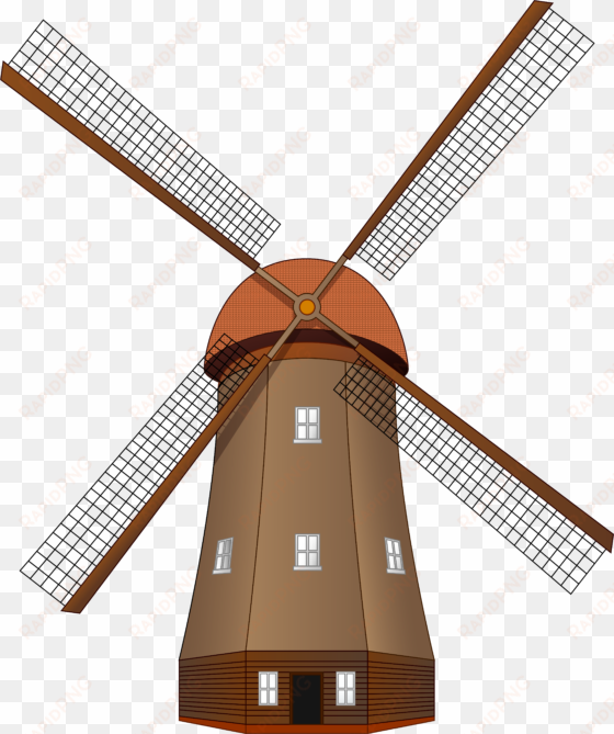 windmill large png clip art - windmill clipart